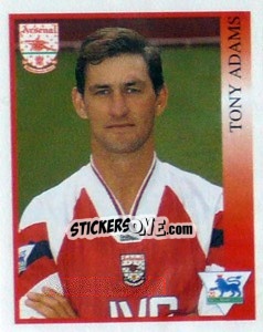 Figurina Tony Adams - Premier League Inglese 1993-1994 - Merlin