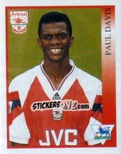 Cromo Paul Davis - Premier League Inglese 1993-1994 - Merlin