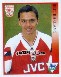 Figurina David Hillier - Premier League Inglese 1993-1994 - Merlin