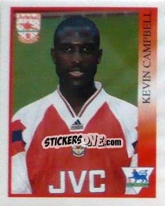 Sticker Kevin Campbell - Premier League Inglese 1993-1994 - Merlin