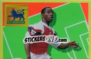 Sticker Ian Wright (Star Player 1/2) - Premier League Inglese 1993-1994 n. 20 - Merlin