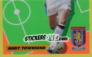 Figurina Andy Townsend (Star Player 2/2) - Premier League Inglese 1993-1994 - Merlin