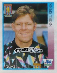 Cromo Nigel Spink - Premier League Inglese 1993-1994 - Merlin