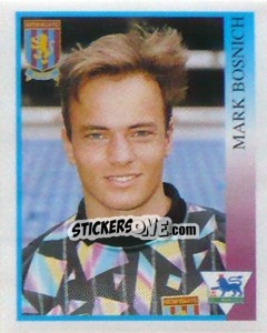 Cromo Mark Bosnich - Premier League Inglese 1993-1994 - Merlin