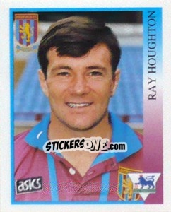 Figurina Ray Houghton - Premier League Inglese 1993-1994 n. 35 - Merlin