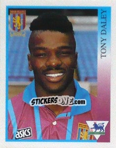 Cromo Tony Daley - Premier League Inglese 1993-1994 n. 40 - Merlin