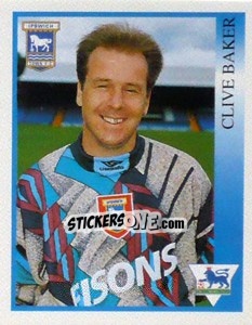 Sticker Clive Baker - Premier League Inglese 1993-1994 - Merlin