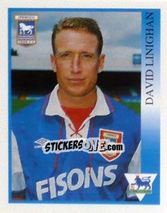 Cromo David Linighan - Premier League Inglese 1993-1994 - Merlin