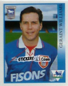 Figurina Gareth Williams - Premier League Inglese 1993-1994 - Merlin