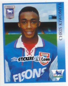 Figurina Chris Kiwomya - Premier League Inglese 1993-1994 - Merlin
