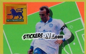 Sticker Gary McAllister (Star Player 1/2) - Premier League Inglese 1993-1994 - Merlin