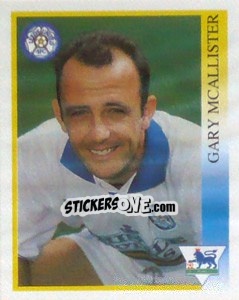 Figurina Gary McAllister - Premier League Inglese 1993-1994 - Merlin
