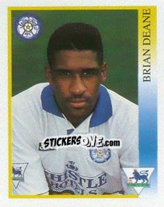 Figurina Brian Deane - Premier League Inglese 1993-1994 - Merlin