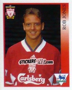Figurina Rob Jones - Premier League Inglese 1993-1994 - Merlin