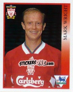 Sticker Mark Wright - Premier League Inglese 1993-1994 - Merlin