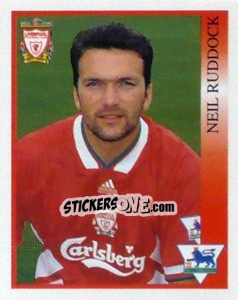 Figurina Neil Ruddock - Premier League Inglese 1993-1994 - Merlin