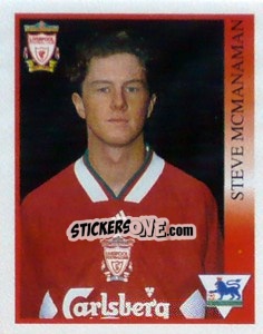 Figurina Steve McManaman - Premier League Inglese 1993-1994 - Merlin