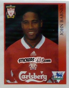 Sticker John Barnes - Premier League Inglese 1993-1994 n. 165 - Merlin