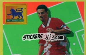 Sticker Ian Rush (Star Player 1/2) - Premier League Inglese 1993-1994 - Merlin