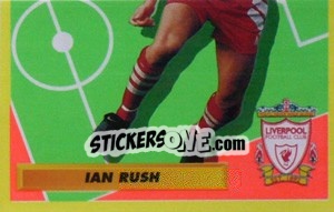 Cromo Ian Rush (Star Player 2/2) - Premier League Inglese 1993-1994 - Merlin