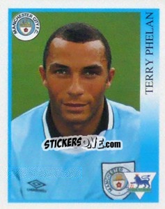 Cromo Terry Phelan - Premier League Inglese 1993-1994 - Merlin