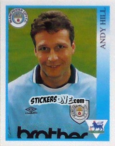 Figurina Andy Hill - Premier League Inglese 1993-1994 - Merlin