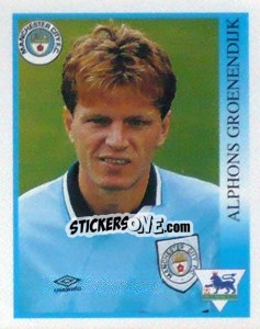 Cromo Alphons Groenendijk - Premier League Inglese 1993-1994 n. 185 - Merlin