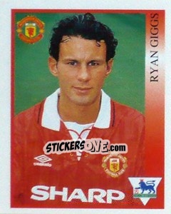 Figurina Ryan Giggs - Premier League Inglese 1993-1994 - Merlin