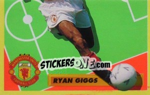 Cromo Ryan Giggs (Star Player 2/2) - Premier League Inglese 1993-1994 - Merlin