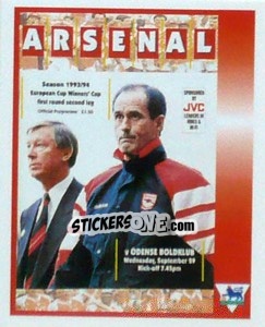 Sticker Arsenal - Premier League Inglese 1993-1994 n. 212 - Merlin