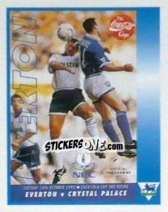Figurina Everton - Premier League Inglese 1993-1994 - Merlin