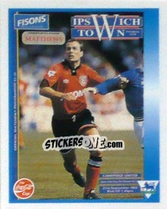 Sticker Ipswich Town - Premier League Inglese 1993-1994 - Merlin