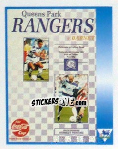 Sticker Queens Park Rangers - Premier League Inglese 1993-1994 - Merlin