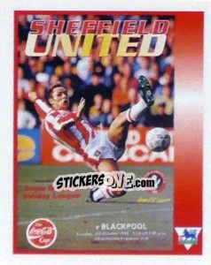 Cromo Sheffield United - Premier League Inglese 1993-1994 - Merlin