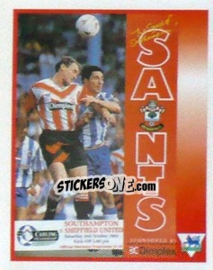 Sticker Southampton - Premier League Inglese 1993-1994 - Merlin
