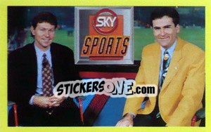 Sticker Richard Keys & Clive Allen - Premier League Inglese 1993-1994 n. 238 - Merlin