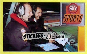 Cromo Andy Gray / Ian Darke