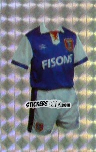 Figurina Ipswich Town - Premier League Inglese 1993-1994 - Merlin
