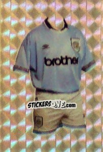 Cromo Manchester City - Premier League Inglese 1993-1994 - Merlin