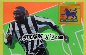 Sticker Andy Cole (Star Player 1/2) - Premier League Inglese 1993-1994 n. 265 - Merlin