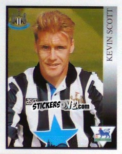 Figurina Kevin Scott - Premier League Inglese 1993-1994 - Merlin