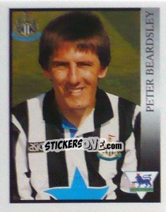 Figurina Peter Beardsley - Premier League Inglese 1993-1994 - Merlin