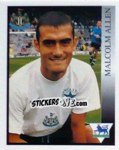 Cromo Malcolm Allen - Premier League Inglese 1993-1994 - Merlin