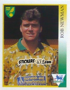 Figurina Rob Newman - Premier League Inglese 1993-1994 n. 285 - Merlin