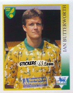 Figurina Ian Butterworth - Premier League Inglese 1993-1994 - Merlin