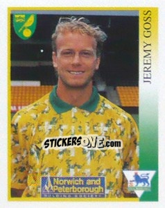 Sticker Jeremy Goss - Premier League Inglese 1993-1994 n. 291 - Merlin