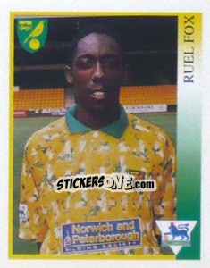 Sticker Ruel Fox - Premier League Inglese 1993-1994 - Merlin