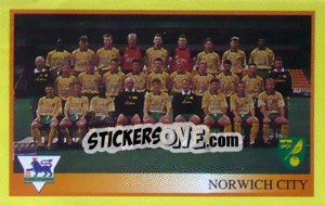 Figurina Team Photo - Premier League Inglese 1993-1994 - Merlin