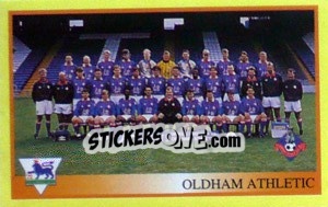 Sticker Team Photo - Premier League Inglese 1993-1994 n. 301 - Merlin