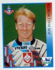 Cromo Jon Hallwortrh - Premier League Inglese 1993-1994 - Merlin